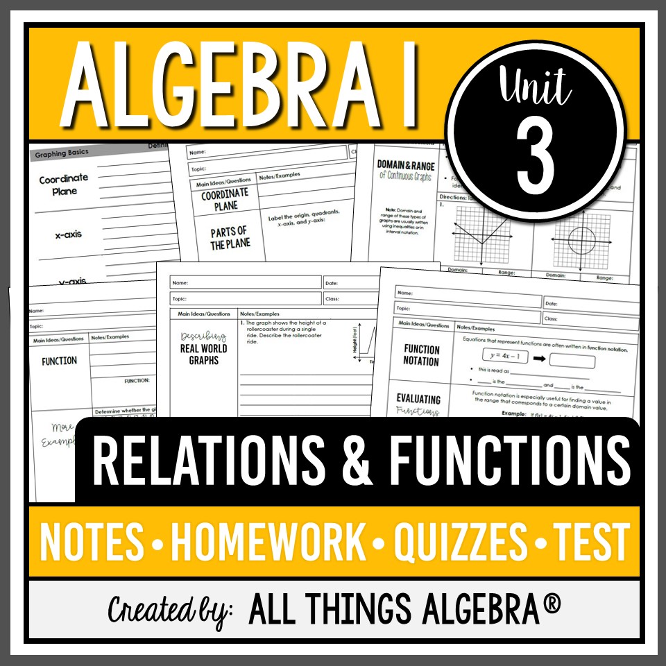 Shop All Things Algebra®