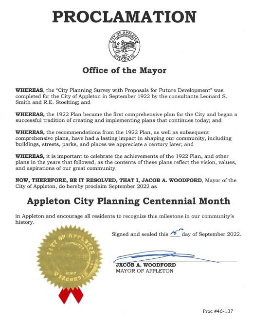 Mayor Woodford To Present Proclamation Declaring September 2022 To Be