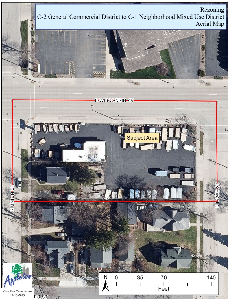 City Plan Commission Meeting 12/13/2023 Will Vote On Rezoning Request