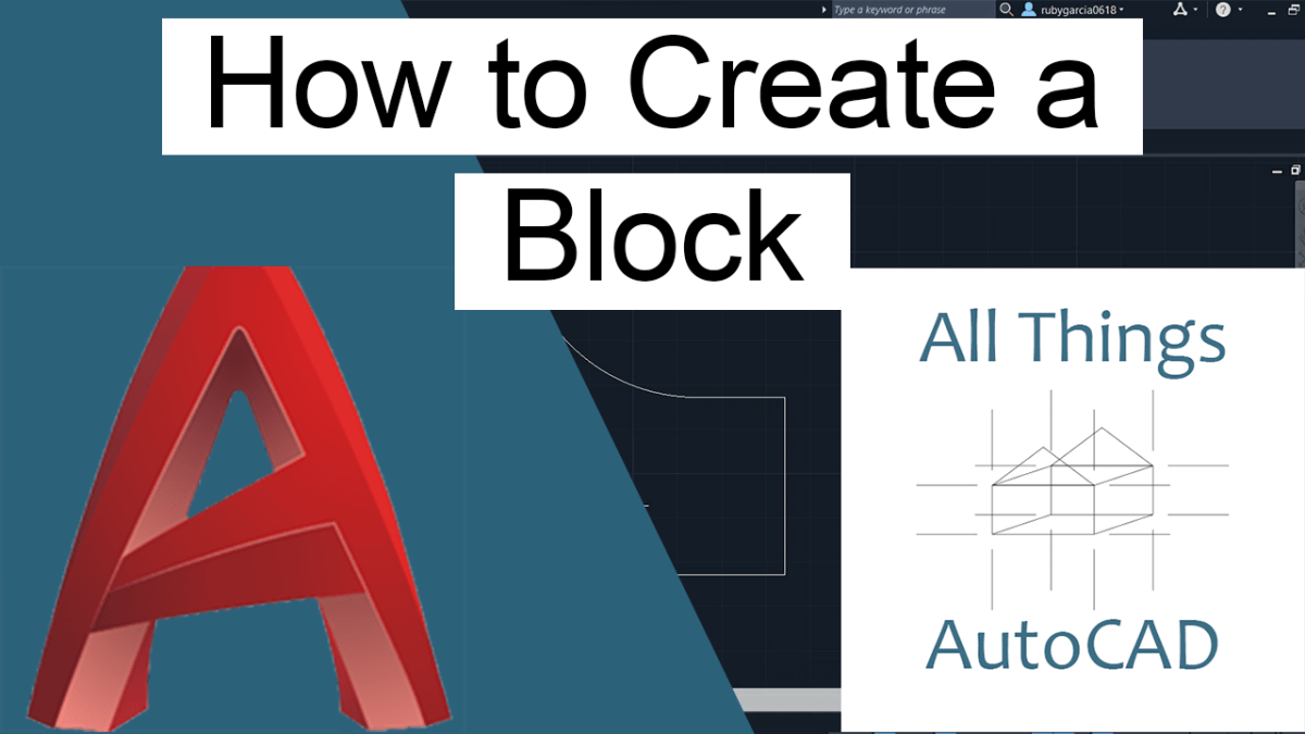 How to Create a Block All Things AutoCAD