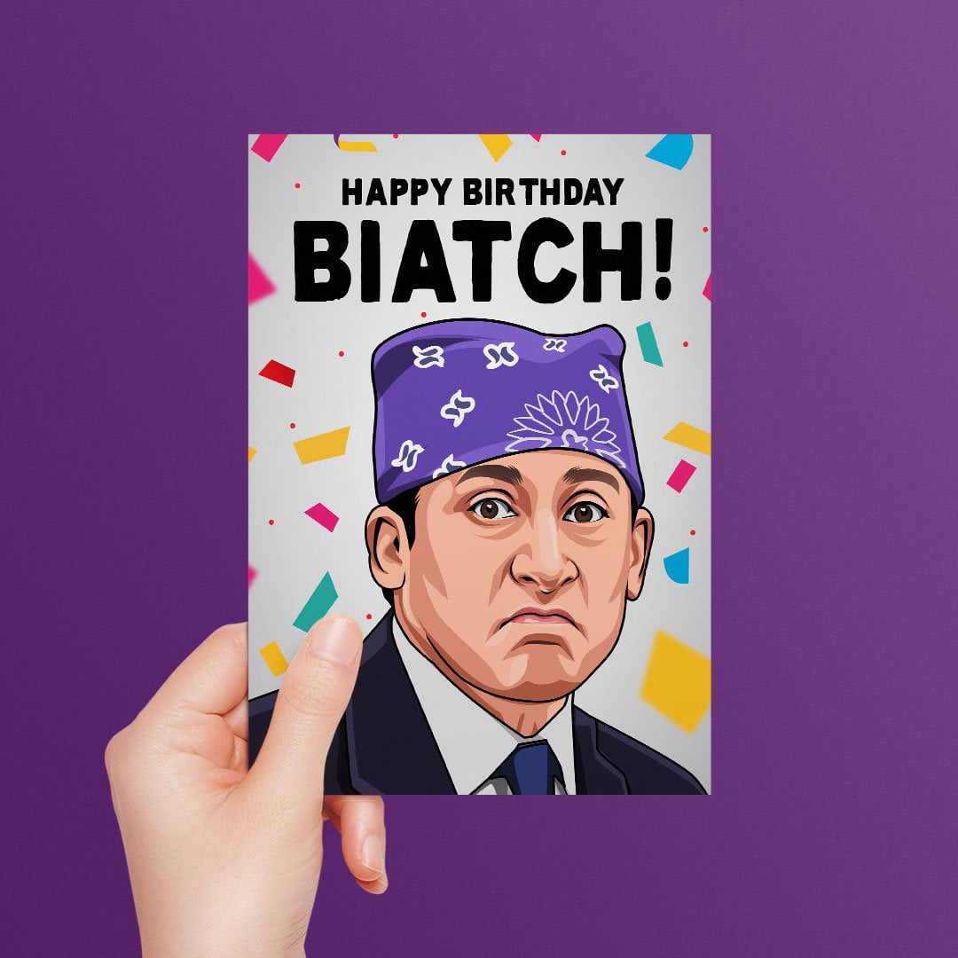 The Office Birthday Card Prison Mike All Things Banter