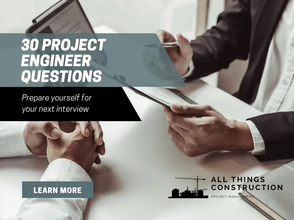 30 Top Project Engineer Interview Questions With Answers All Things
