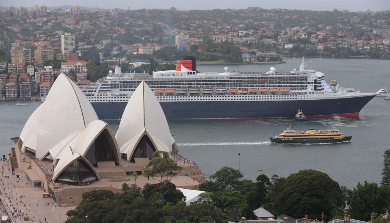 Queen Mary 2 will be based in Australia for a month in