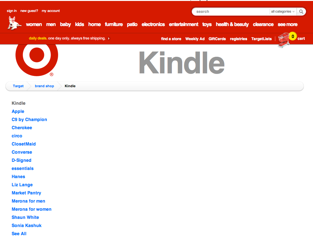 Target to Dump Amazon's Kindle Devices John Paczkowski News