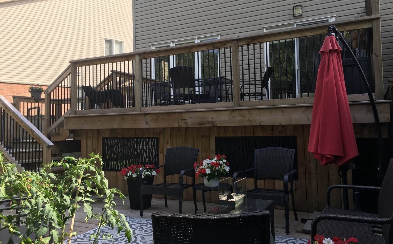 Creating a backyard space from a blank canvas — allthingshome.ca