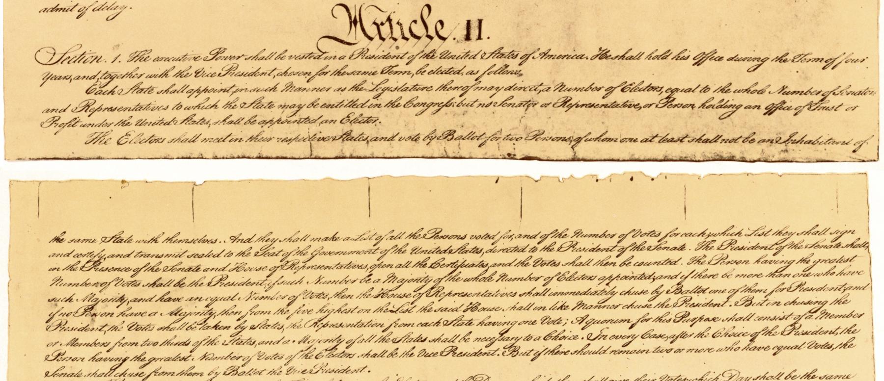 The Purpose of the Electoral College A Seemingly Endless Controversy Journal of the American