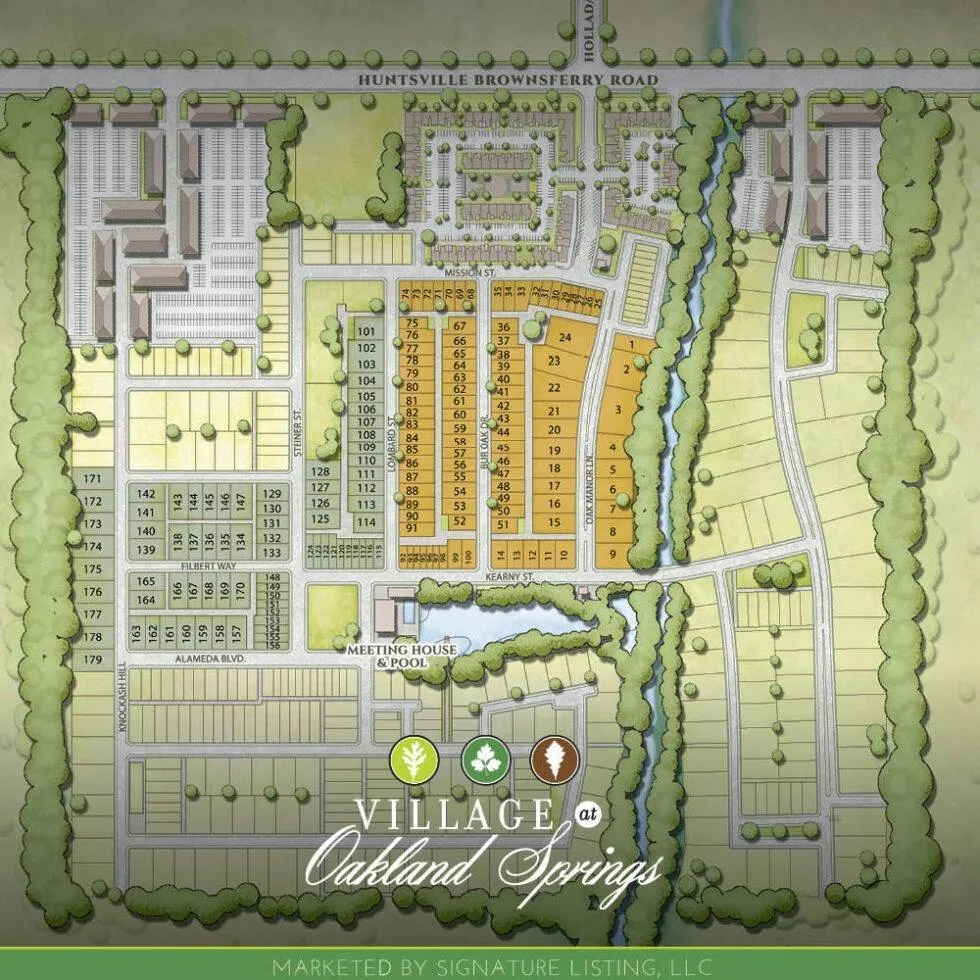 Phase One Nears Completion at The Village at Oakland Springs All
