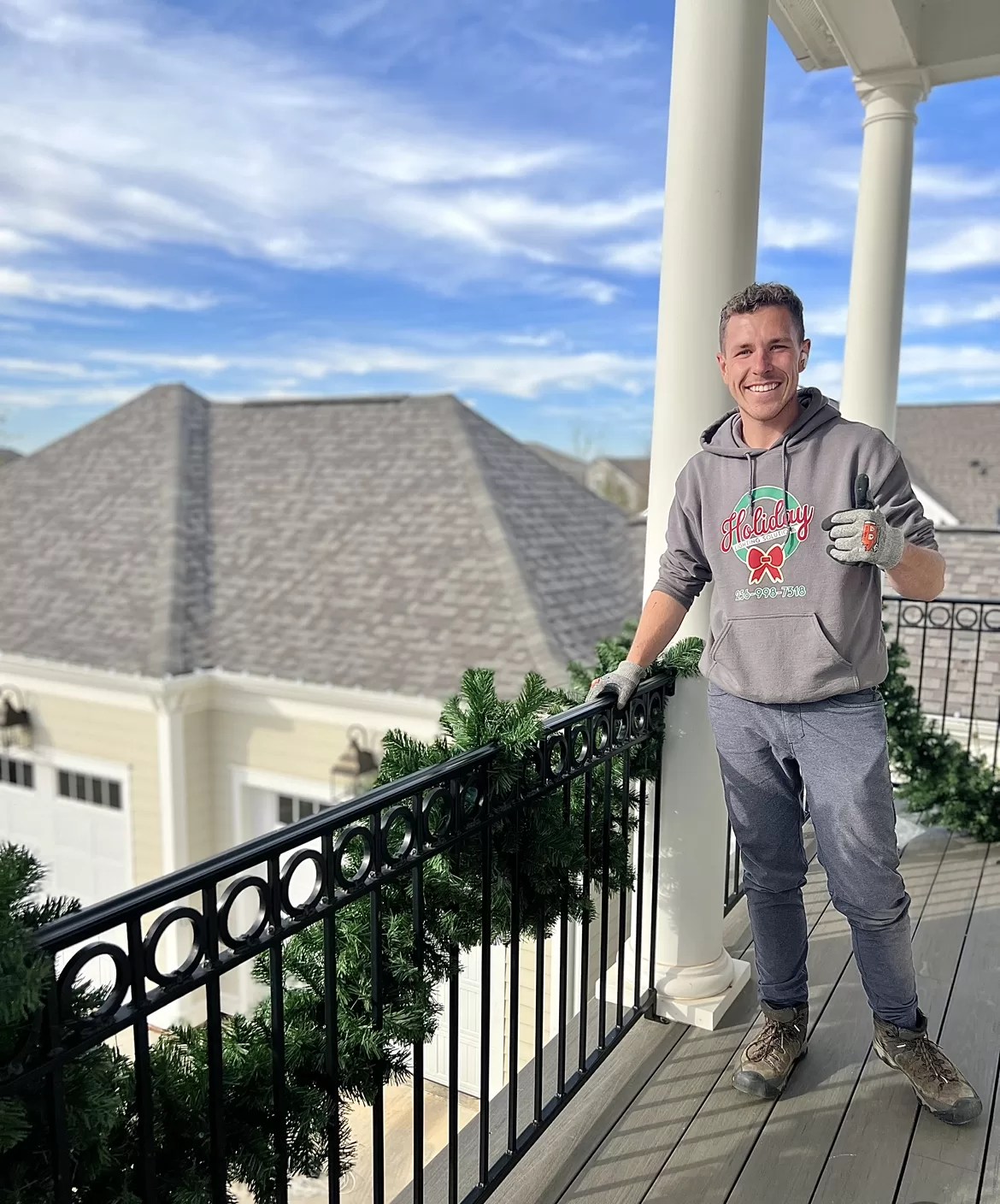 Professional Christmas Light Installer in Madison, Alabama