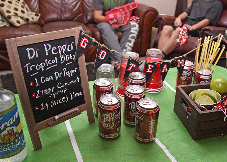 Dr Pepper Football Themed Drink Station All Things Target