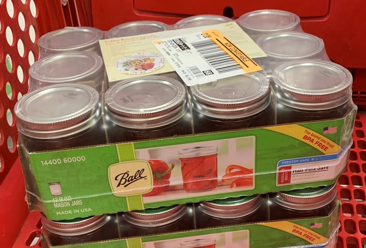 Ball Canning Jars only 2.79 at Target All Things Target