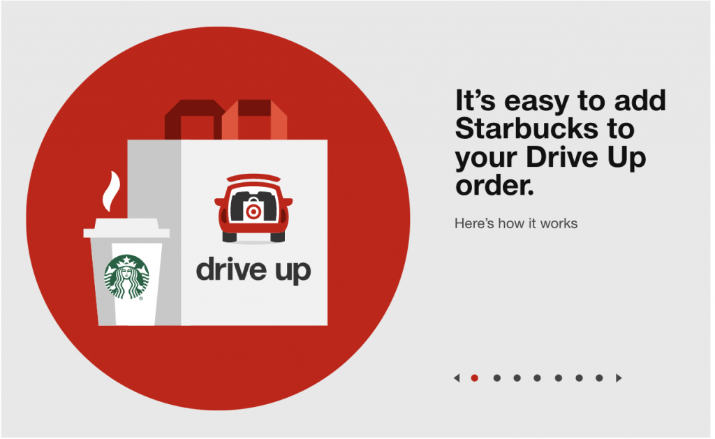 Target Starbucks with Drive Up
