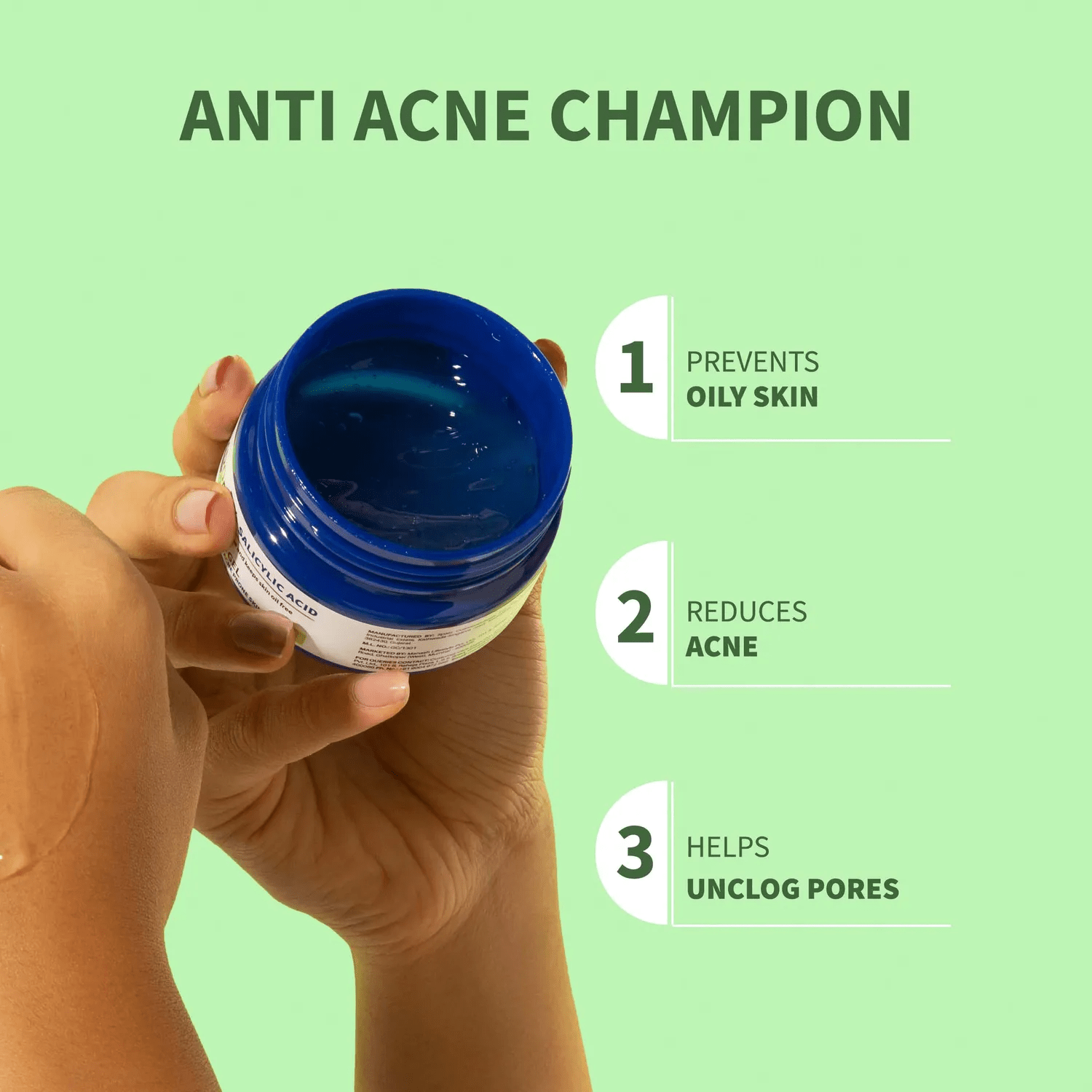 DermDoc Salicylic Acid Anti Acne Face Gel