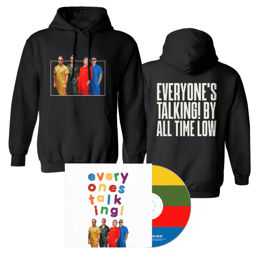 Everyone's Talking! Pullover Hoodie + CD Fan Pack All Time Low