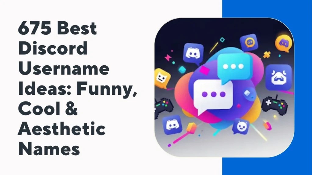 675 Best Discord Username Ideas Funny, Cool & Aesthetic Names All(03)