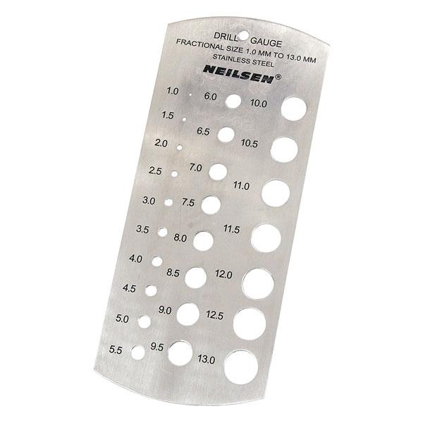 METRIC DRILL GAUGE 113MM All Tools Direct