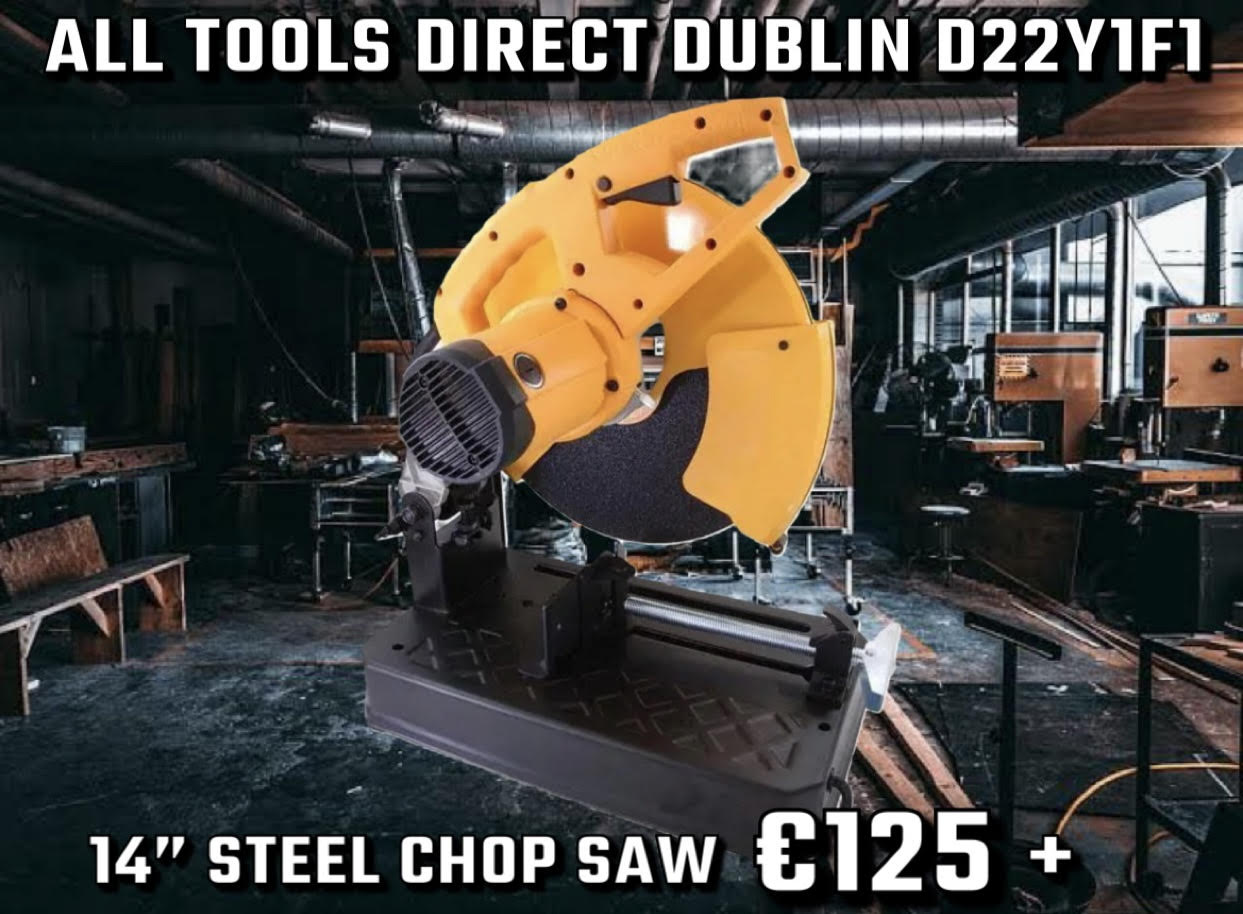 JOBSITE 14" Steel Chop Saw All Tools Direct