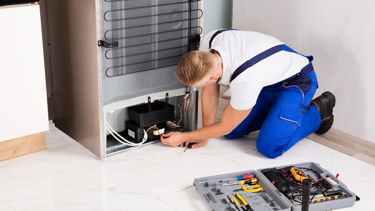 The light is on but the fridge is not cooling