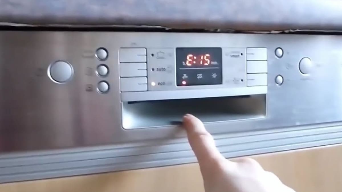 Causes of Bosch dishwasher error codes
