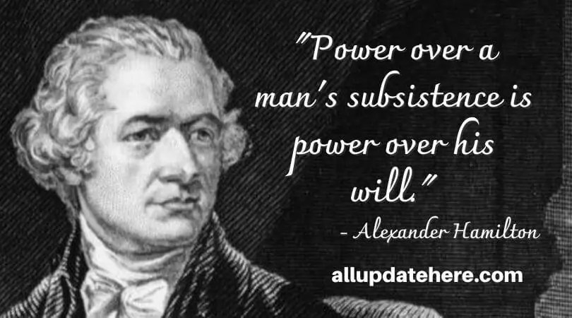 Alexander Hamilton Quotes About Love, Chair, Jefferson, Death, Musical