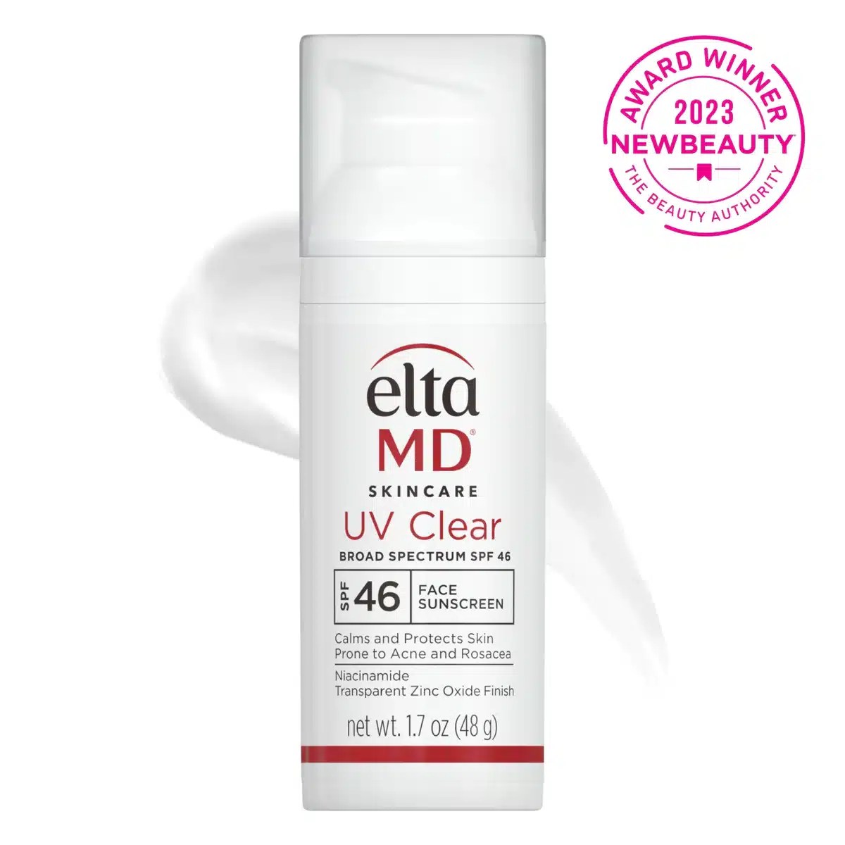 EltaMD UV Clear Facial Sunscreen, BroadSpectrum SPF 46 for Sensitive