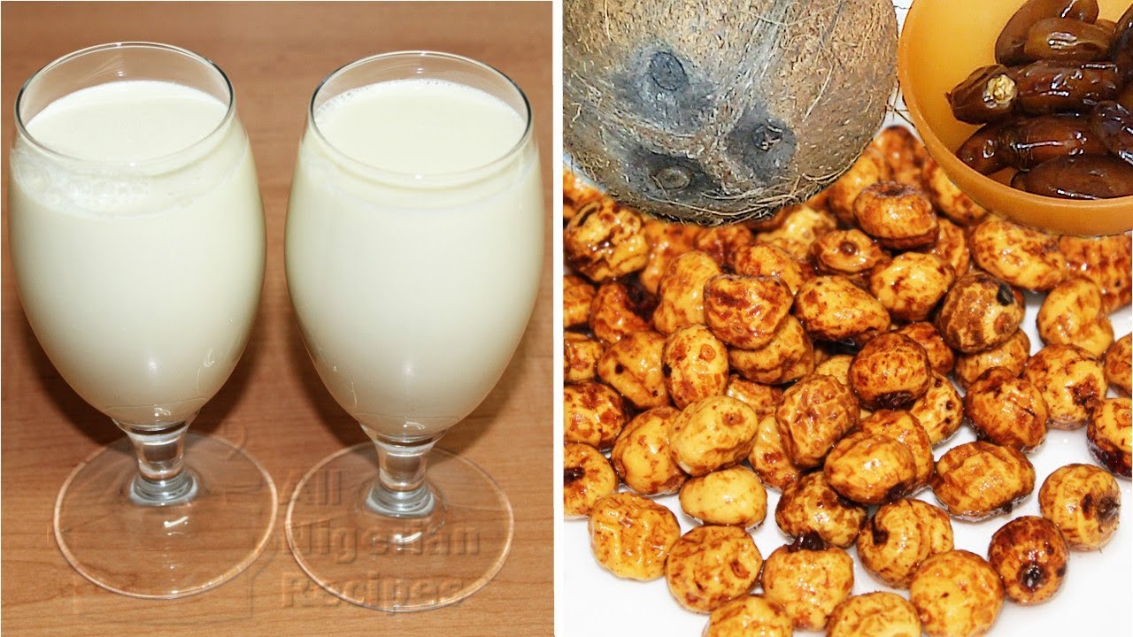 How to Make Tigernuts, Coconut & Dates Drink Vanguard Allure