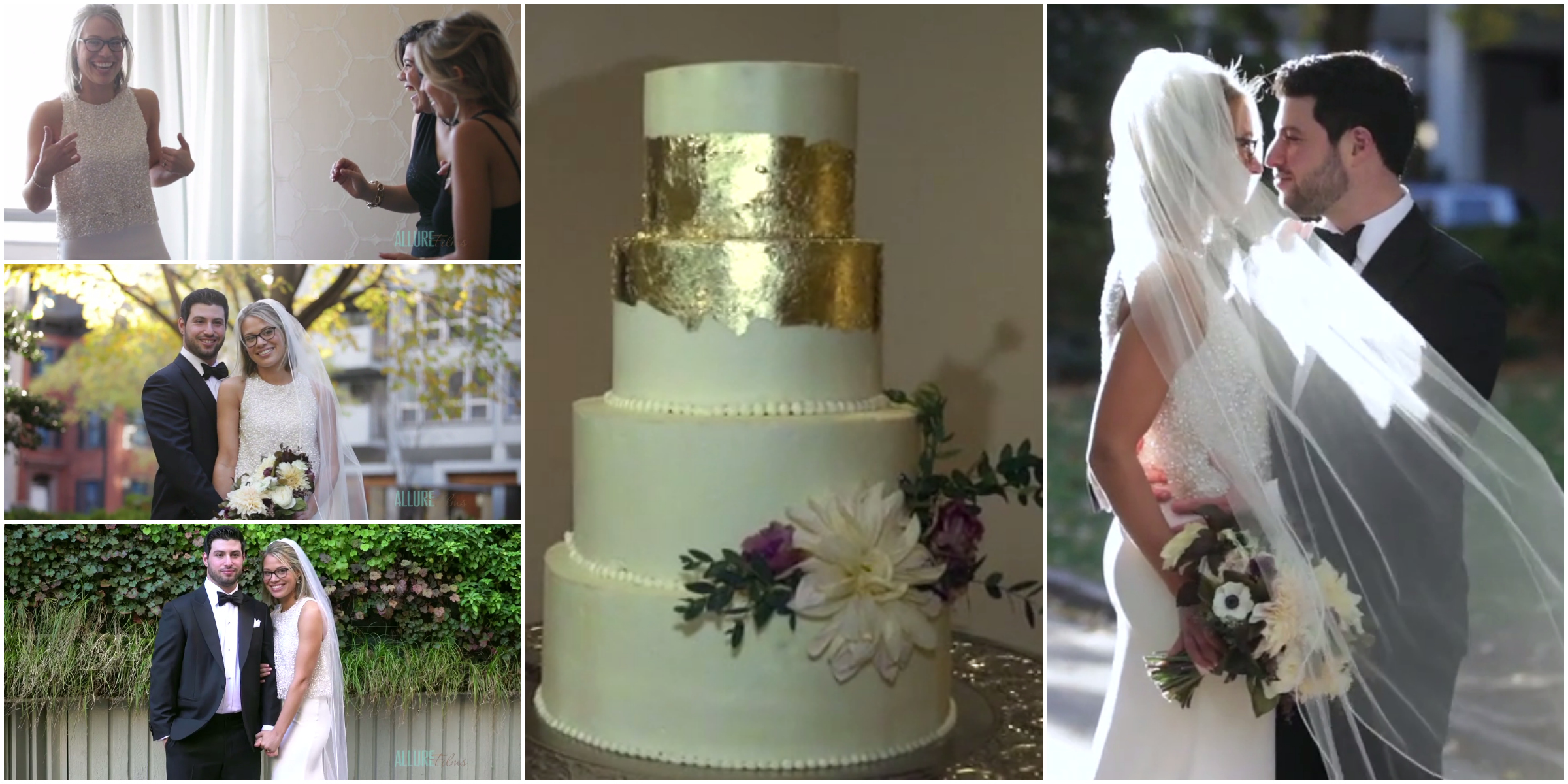 Fun and Florals at Rebecca and Jared's Spring Wedding Allure Films