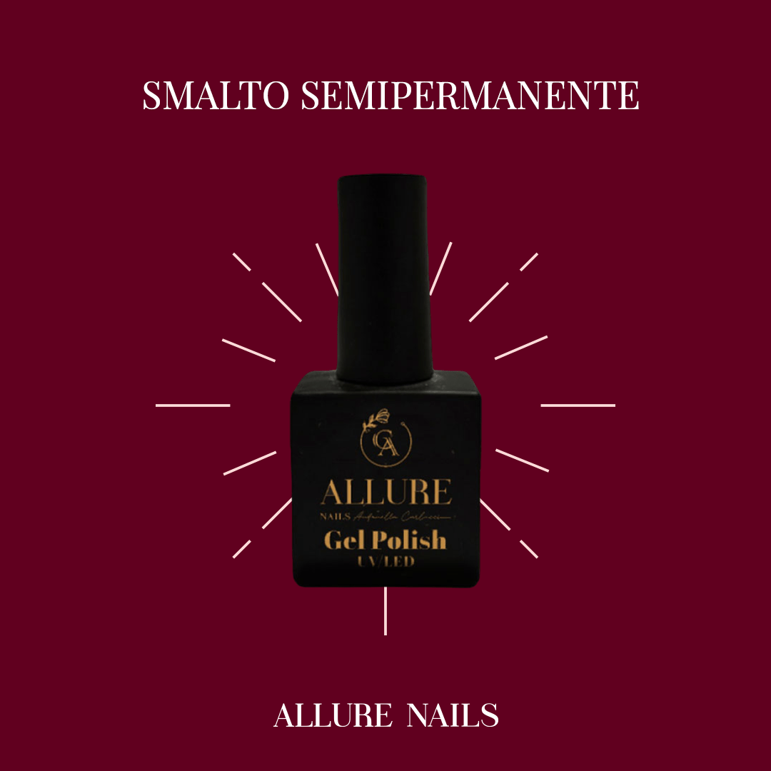 Smalto Semipermanente Rosso Wonder 91 Allure Nails