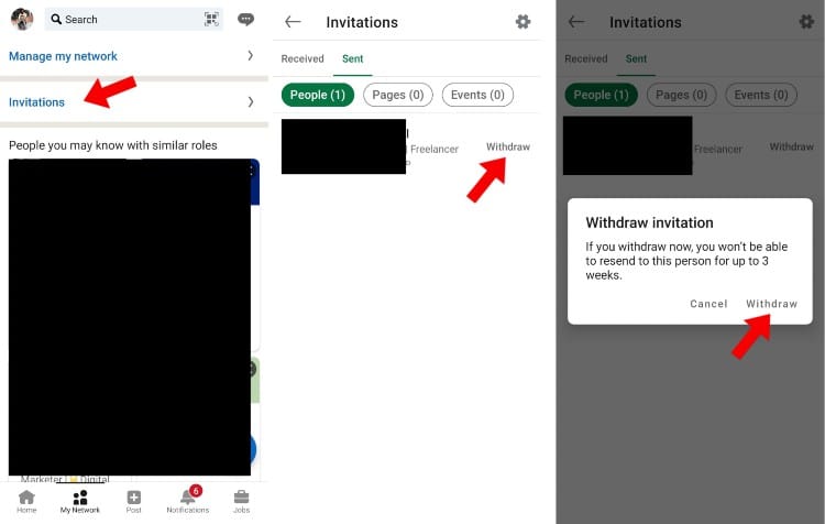 How to Withdraw a Sent Connection Request on LinkedIn?