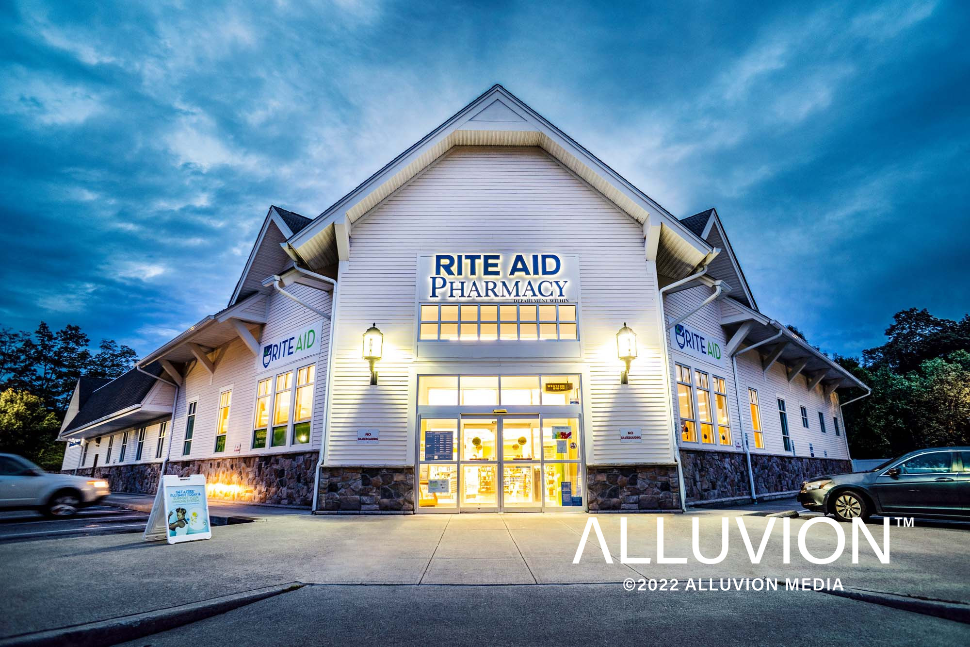 Rite Aid Hyde Park, NY Commercial Real Estate Photography Project by