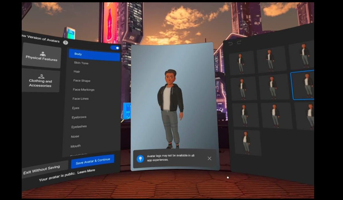 How to Change, Edit or Customize Avatar in Oculus Quest 2? All