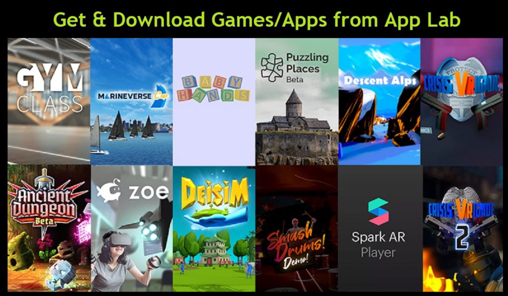 How to Get & Download Games/Apps from App Lab? All Virtual Reality