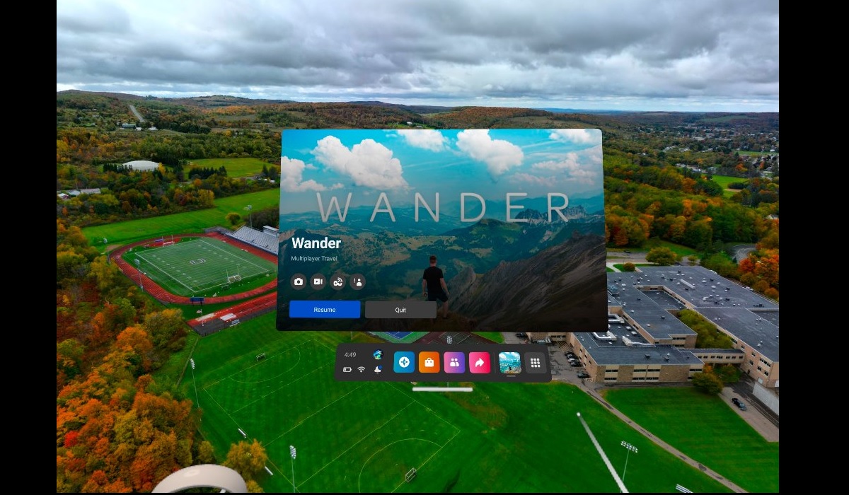 "Wander" VR Apps Review All Virtual Reality