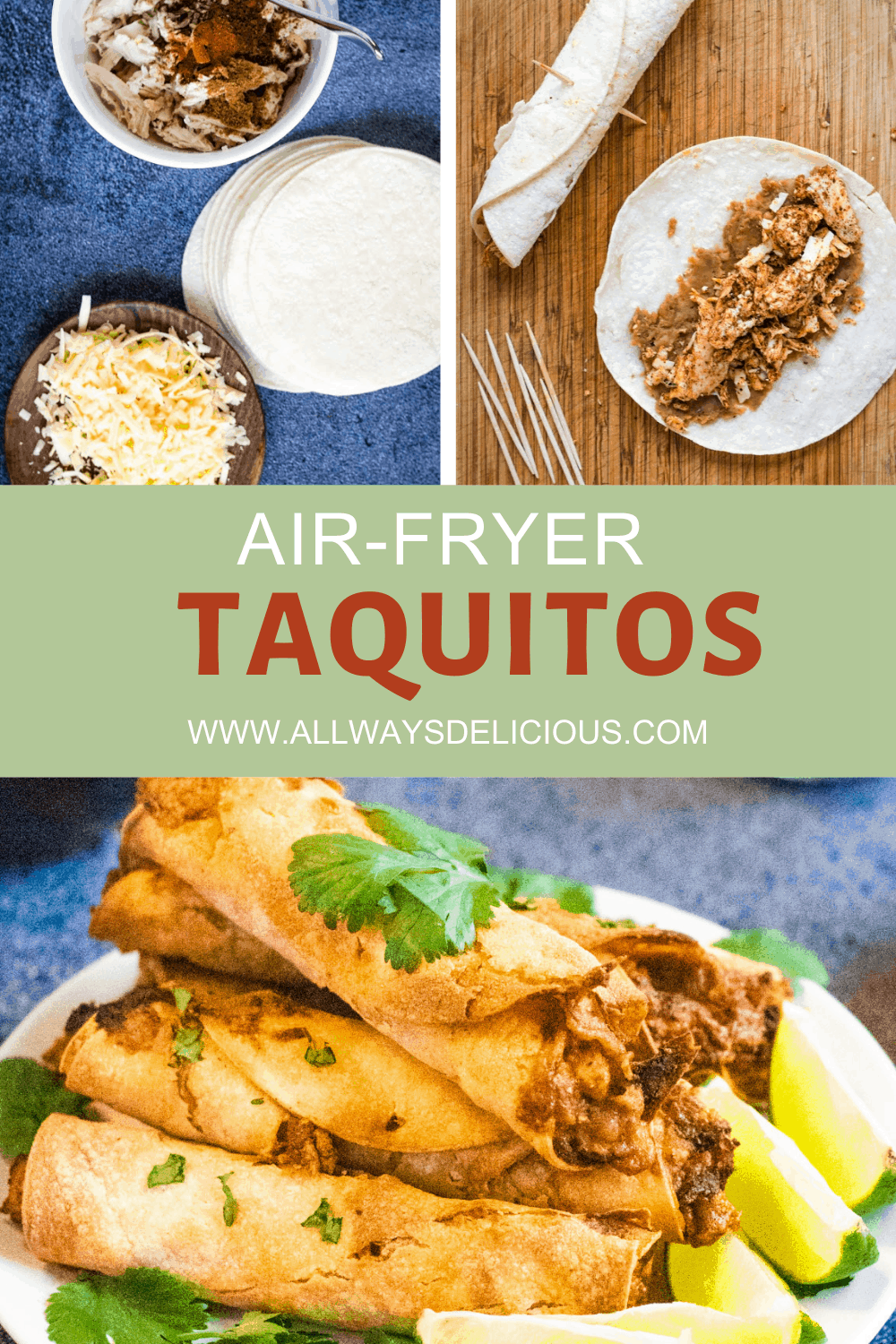 Air Fryer Taquitos All Ways Delicious