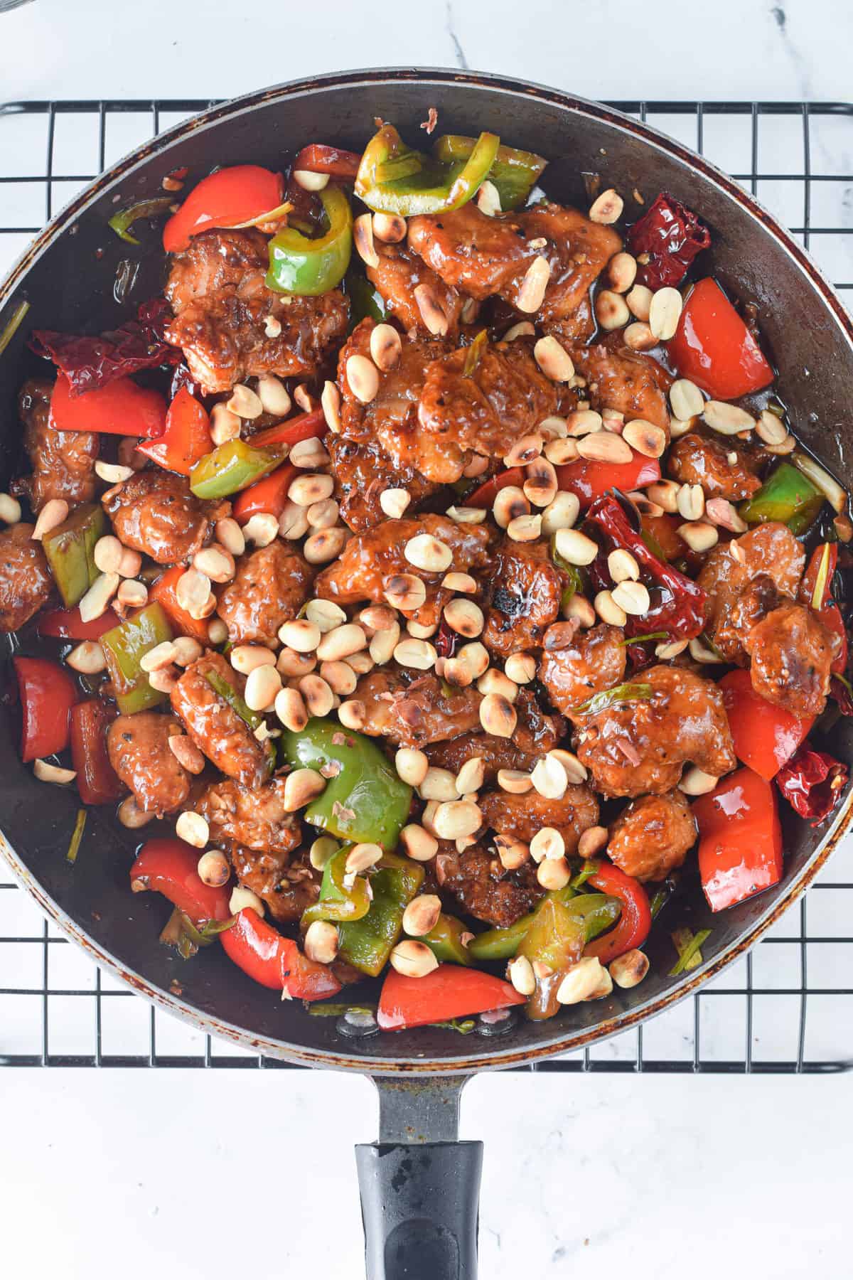 Easy Air Fryer Kung Pao Chicken All Ways Delicious