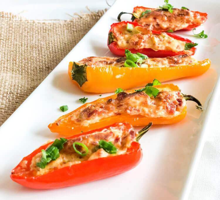 [Recipe] Cream Cheese Stuffed Bell Peppers All We Eat