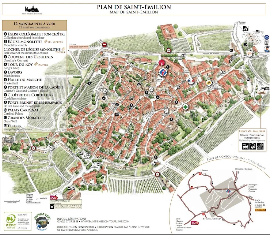 Where is Saint Emilion and How to Get There All Wine Tours