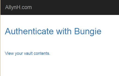 Creating a Python app for Destiny Part 7 Authenticating our app with