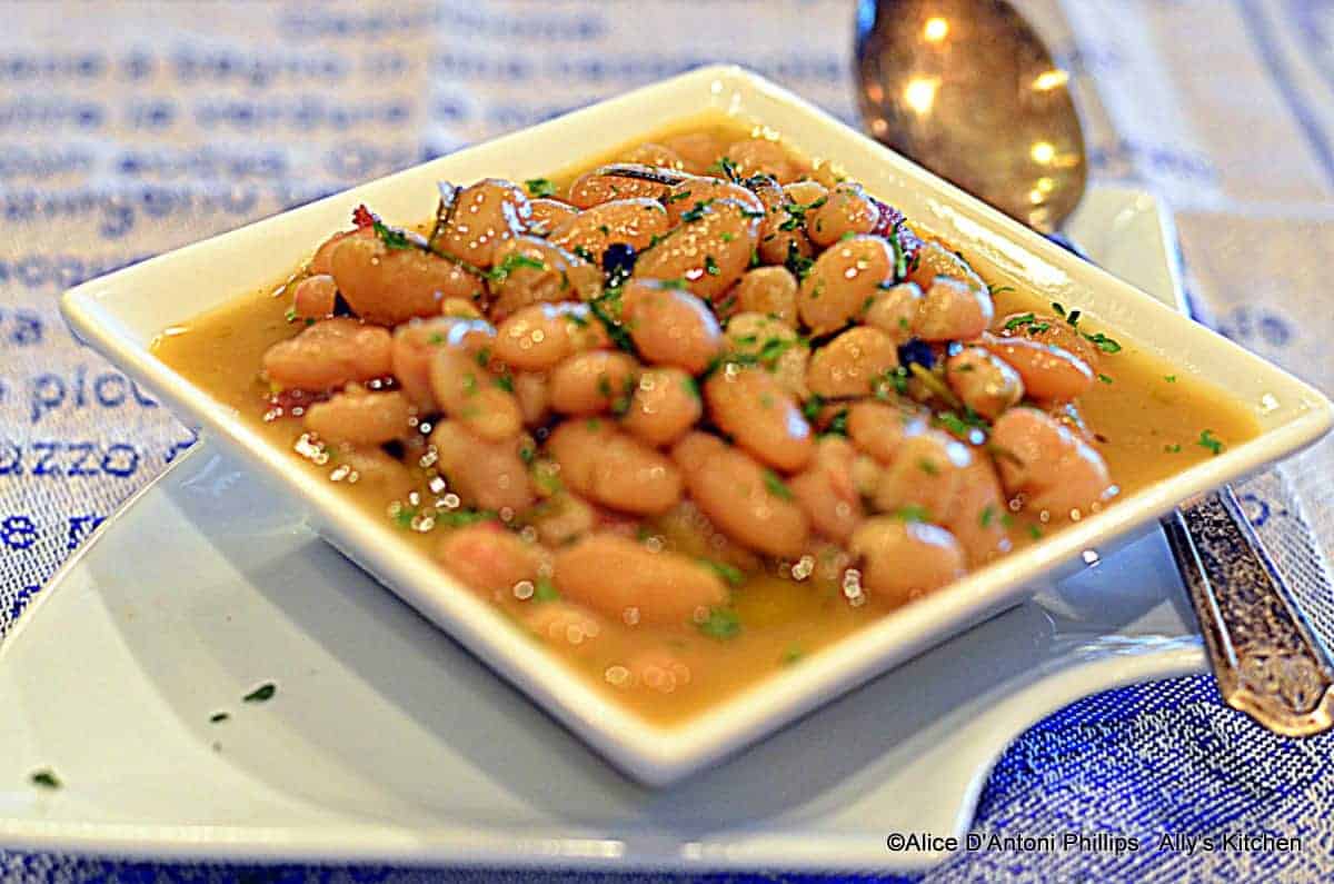 fresh herb cannellini beansbean recipeally's kitchen