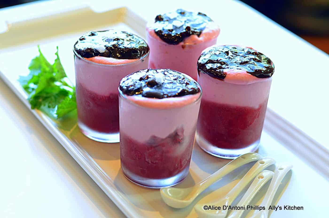 Amafi Coast Raspberry Mascarpone Desserts