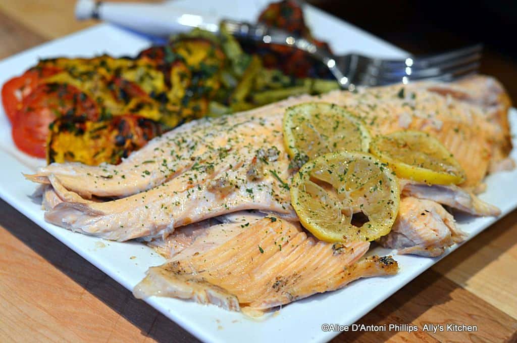 Oven Roasted Fresh Herb Mountain Trout