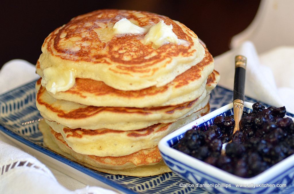 coconut crème pancakes