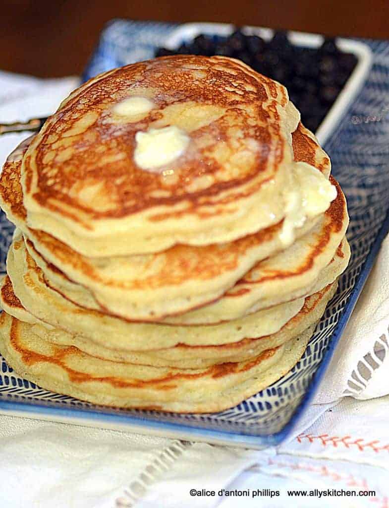 coconut crème pancakes