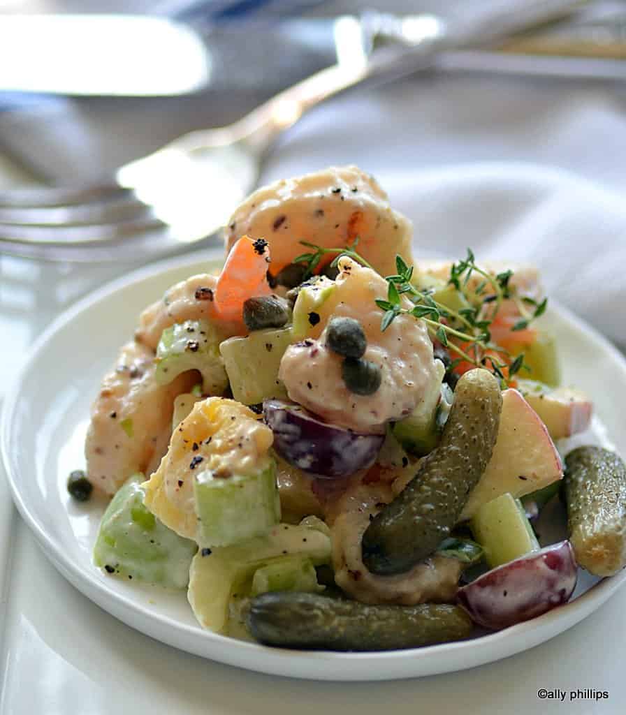 southern shrimp saladsalad recipesally's kitchen