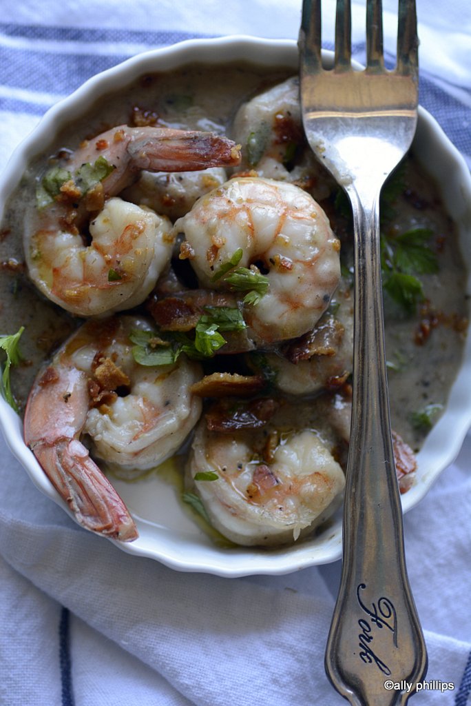 shrimp & pancetta gravy