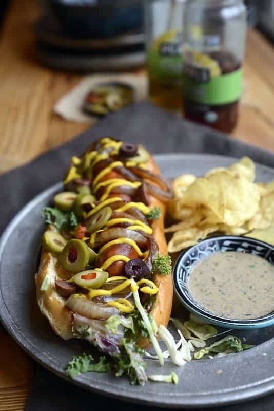 crazy good olive onion hot dogs hot dog recipes hot dogs