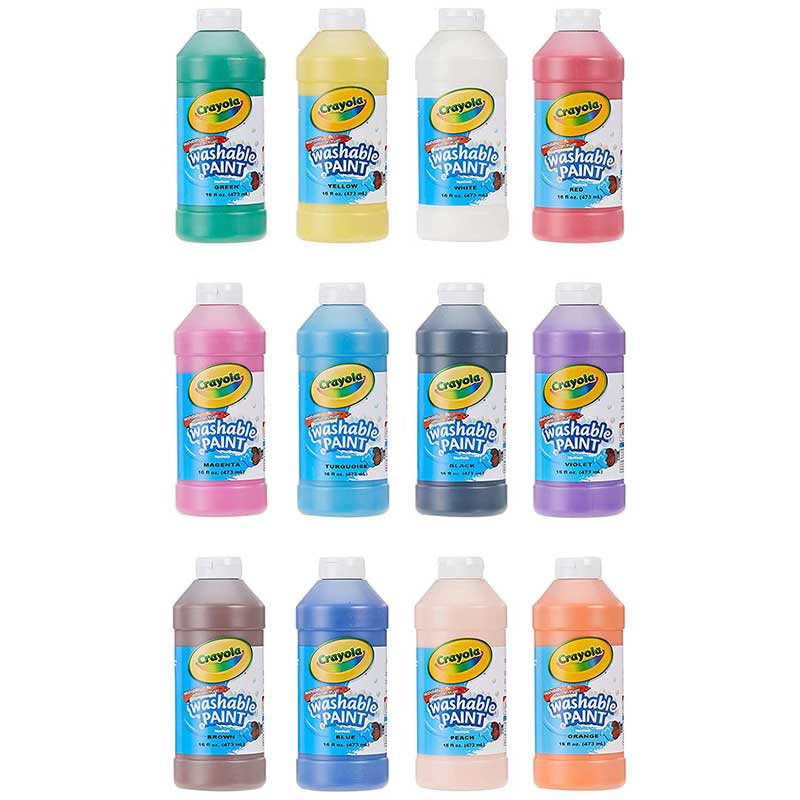 Tempera Lavable Crayola almacen.do