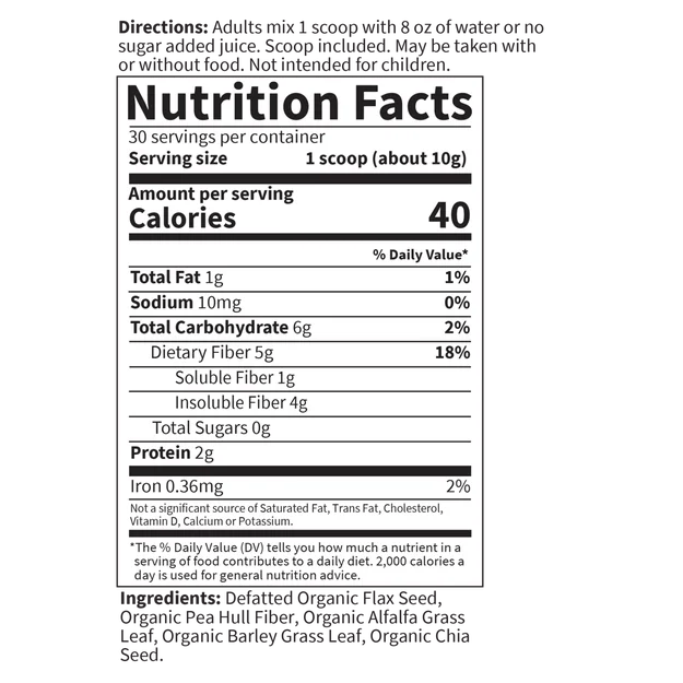 Fibra Garden of Life DetoxiFiber ALMAR SRL