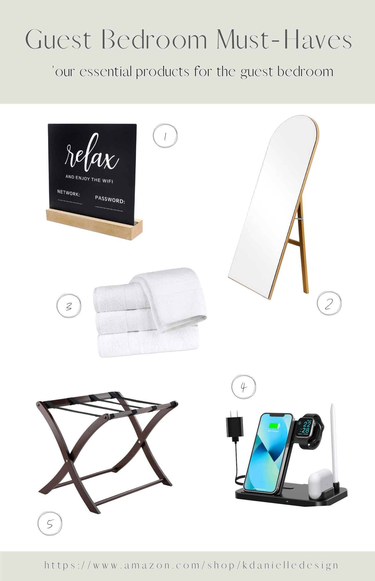 Guest Bedroom MustHaves From Amazon Alma Homes
