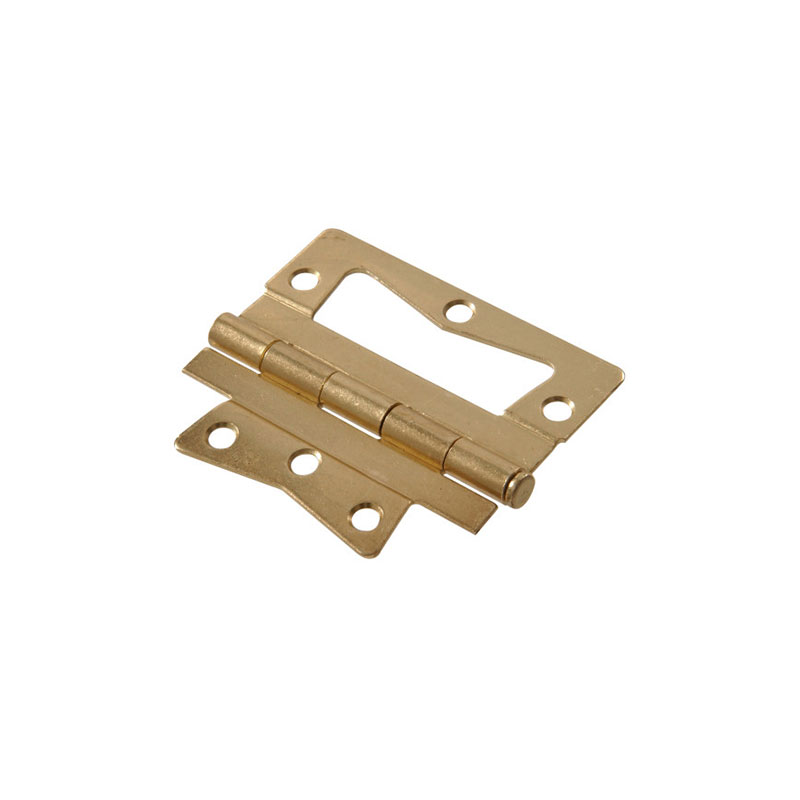 Hillman 4 Inch Brass NonMortise Door Hinge Almandoz Hardware Ltd.