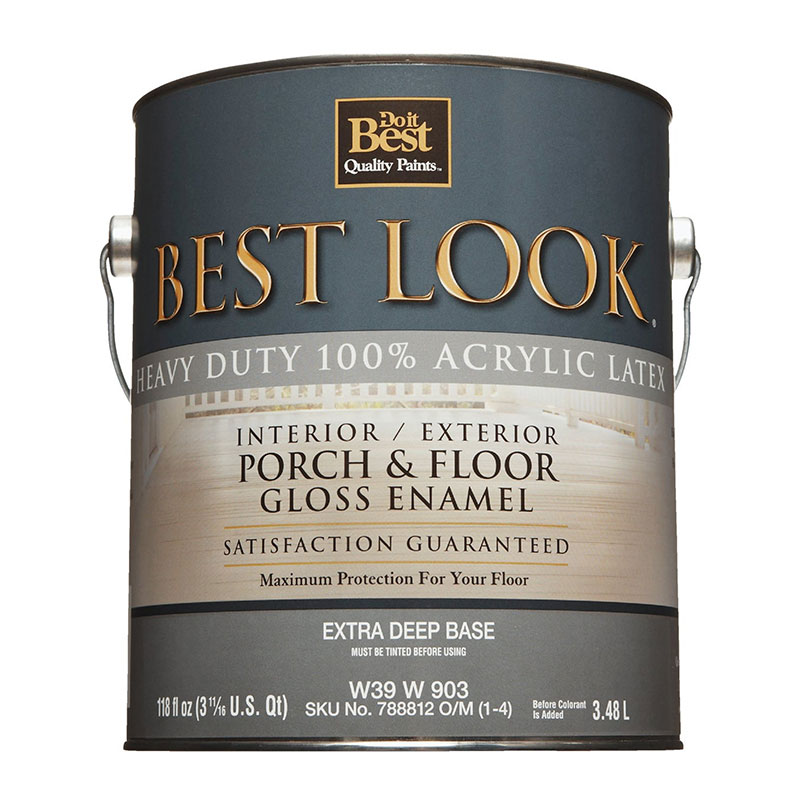 Do it Best Best Look 5 Gallon Latex Satin Floor Deep Base Almandoz